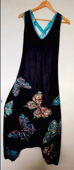 Zwarte jumpsuit met vlinders, Kleding | Dames, Jumpsuits, Ophalen, Zo goed als nieuw, Zwart