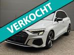 Audi A3 Sportback 45 TFSI e S edition Competition l Pano l V, Automaat, Gebruikt, Zwart, Wit
