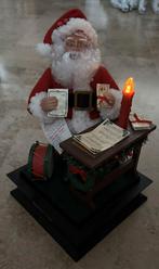 Holiday Scene Kerstman muziekdoos, Diversen, Kerst, Ophalen of Verzenden, Gebruikt