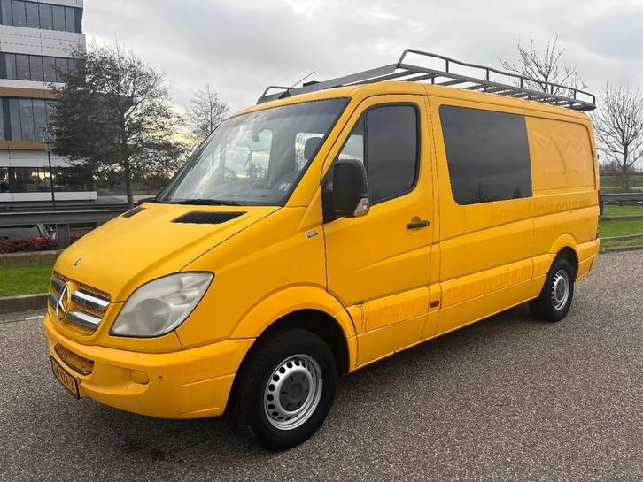 Mercedes-Benz Sprinter 315CDI L2H1 Dubbelcabine Automaat Air, Auto's, Bestelauto's, Bedrijf, Te koop, Mercedes-Benz, Diesel, Euro 4