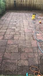 Tuin tegels 45m2, Tuin en Terras, Tegels en Klinkers, Ophalen, Gebruikt, Overige materialen, Terrastegels