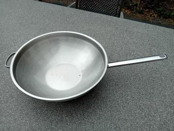 Apollo 7 Demeyere 36cm Wok pan wokpan met tegengreep beschikbaar voor biedingen