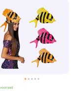 Vis carnaval hoofd vishoed 50 stuks grote loopgroep, Ophalen, Gebruikt, Carnaval