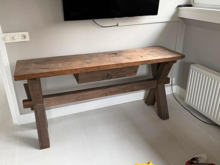 Mooi houten dressoir, Huis en Inrichting, Kasten | Televisiemeubels, Zo goed als nieuw, Minder dan 100 cm, 150 tot 200 cm, 25 tot 50 cm