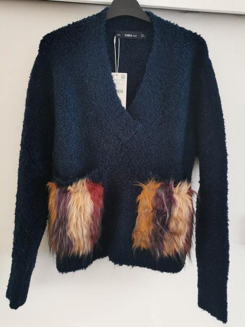 ZARA wolmix trui mt. S/M, Kleding | Dames, Truien en Vesten, Nieuw, Maat 36 (S), Blauw, Verzenden