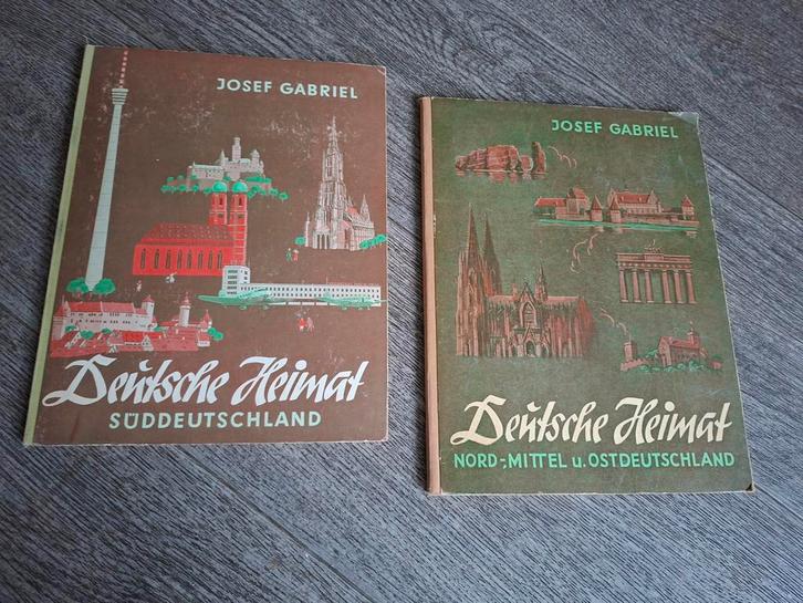 Deutsche Heimat 2x, Verzamelen, Merken en Reclamevoorwerpen, Gebruikt, Ophalen of Verzenden