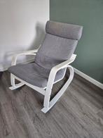 IKEA Pöang Schommelstoel - Wit/Grijs, Huis en Inrichting, Stoelen, Ophalen