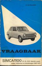 Vraagbaak Simca 1100 1967 - 1971, Ophalen of Verzenden