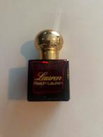 Ralph Lauren parfum miniatuur Lauren vintage, Ophalen of Verzenden, Miniatuur, Zo goed als nieuw