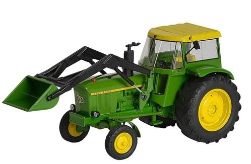 John Deere 3120 tractor met voorlader, Hobby en Vrije tijd, Modelauto's | 1:32, Nieuw, Tractor of Landbouw, Schuco, Ophalen of Verzenden