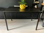Zwarte Ikea eettafel, Ophalen, Zo goed als nieuw, 25 tot 50 cm, Rechthoekig