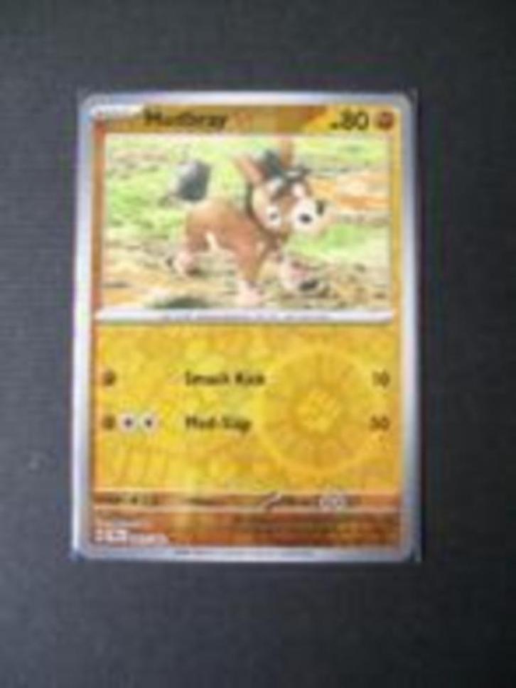 4853. Nieuwe Pokemon Kaart holofoil MUDBRAY hp 80 (091/162), Hobby en Vrije tijd, Verzamelkaartspellen | Pokémon, Nieuw, Losse kaart