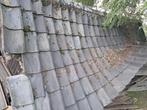 dakpannen gebruikt +/- 18 m2 met koppannen 6 meter, Doe-het-zelf en Verbouw, Ophalen, Gebruikt, Steen of Klei, 15 m² of meer