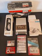 Cassetterecorder met accessoires en cassettes, Ophalen