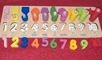 Houten tel en vormen puzzel/speelgoed., Ophalen of Verzenden, Nieuw, Overige typen