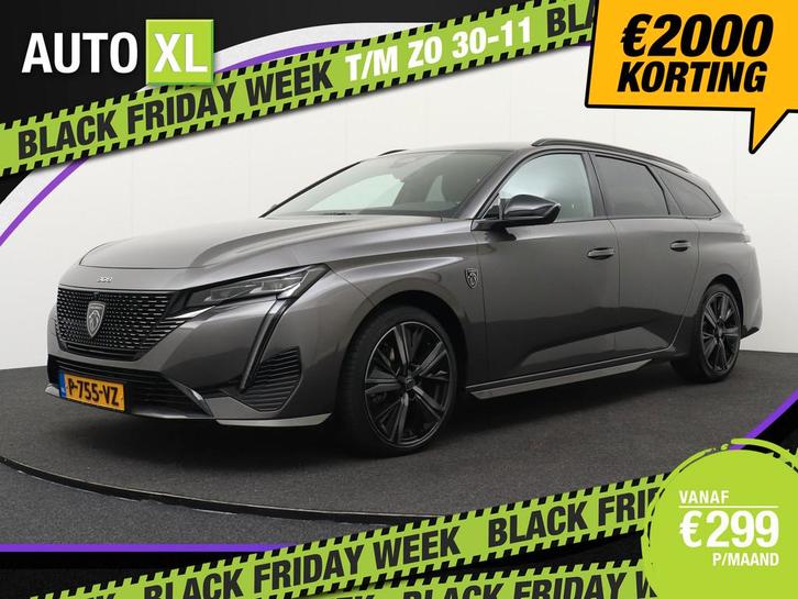 Peugeot 308 SW 1.2T 130 PK Aut. GT Massage/Memory 18'LMV Dod, Auto's, Peugeot, Bedrijf, Te koop, 360° camera, ABS, Adaptive Cruise Control