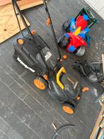 Worx accu grasmaaier, Tuin en Terras, Grasmaaiers, Cirkelmaaier, Ophalen of Verzenden, Gebruikt