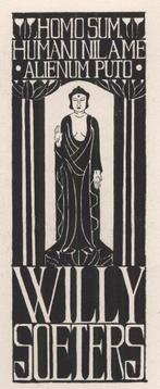 1497 Ex Libris Nederland : Jeanne Bieruma Oosting, 1924, Antiek en Kunst, Kunst | Etsen en Gravures, Verzenden