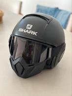 NIEUWE Helm Shark Street Drak / Dark - Mat Zwart maat Medium, Ophalen of Verzenden, Nieuw met kaartje, Jethelm, Shark