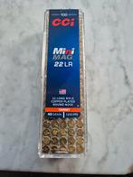 Doosje van 100 afgeschoten .22 hulzen., Verzamelen, Ophalen of Verzenden, Landmacht, Nederland, Hulzen of Bodemvondsten