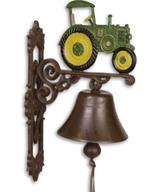JOHN DEERE / deurbel / gietijzer/BEL 14 CM/ tractor /trekker, Tuin en Terras, Nieuw, Info@huisentuindecoratiemarie.nl, Huis en tuin decoratie marie