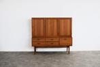 vintage buffetkast | highboard | jaren 60 | Zweeds, Huis en Inrichting, Kasten | Wandmeubels, Gebruikt, 150 tot 200 cm, Ophalen of Verzenden