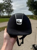 Samshield Cap donkerblauw suede maat S/56, Gebruikt, Dressuur, Ophalen of Verzenden, Dames