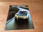 Simca 1000 Rallye Brochure, Ophalen of Verzenden, Gelezen, Overige merken