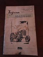 Instructieboek Ferguson 35 - Tractor Handleiding, Boeken, Ophalen of Verzenden, Gelezen, Werktuigbouwkunde, Ferguson