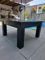 Zwarte Houten Salontafel - Vierkant, Ophalen, Gebruikt, 50 tot 100 cm, Vierkant