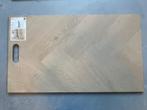 Palazzo visgraat XL 74 & rechte planken 740 – luxe PVC vloer, Ophalen, Rond, Crème, 200 cm of meer