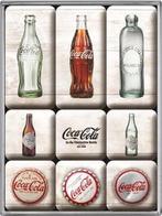 Nostalgic-Art Retro Magneet set Coca-Cola Bottle Timeline NW, Nieuw, Ophalen of Verzenden, Gebruiksvoorwerp