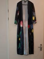 Jasje/Kimono met bloemenprint - Maat XS, Zwart, Nieuw, Ophalen of Verzenden, Maat 34 (XS) of kleiner
