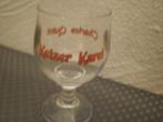 2 verschillende keizer Karel glazen, Verzamelen, Biermerken, Overige merken, Glas of Glazen, Ophalen of Verzenden, Zo goed als nieuw