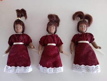 Verschillende Porseleinen Poppetjes (5 foto’s) beschikbaar voor biedingen