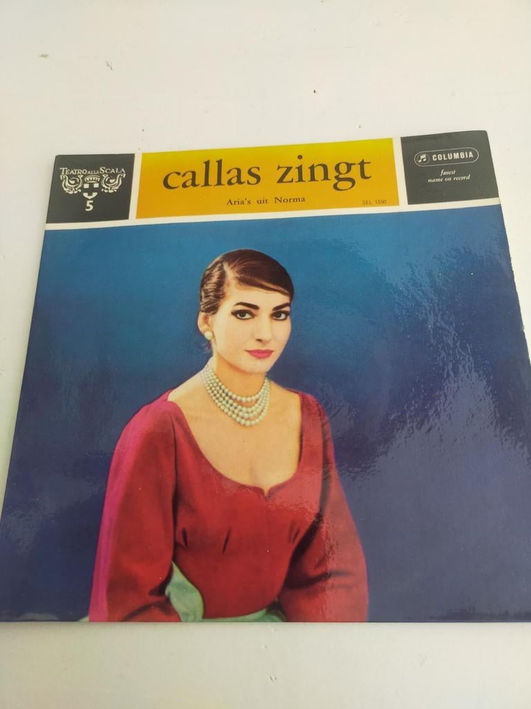 Single , Maria Callas , aria's uit norma, Cd's en Dvd's, Vinyl | Klassiek, Ophalen of Verzenden, Classicisme, Zo goed als nieuw