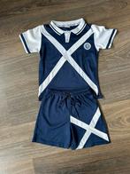 Voetbalsetje Schotland gymkleren maat 122, Ophalen of Verzenden, Gebruikt, Jongen of Meisje, Setje