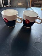 Douwe Egberts Koffiekopjes - Cappuccino/Latte, Huis en Inrichting, Gebruikt, Keramiek, Ophalen of Verzenden, Overige stijlen