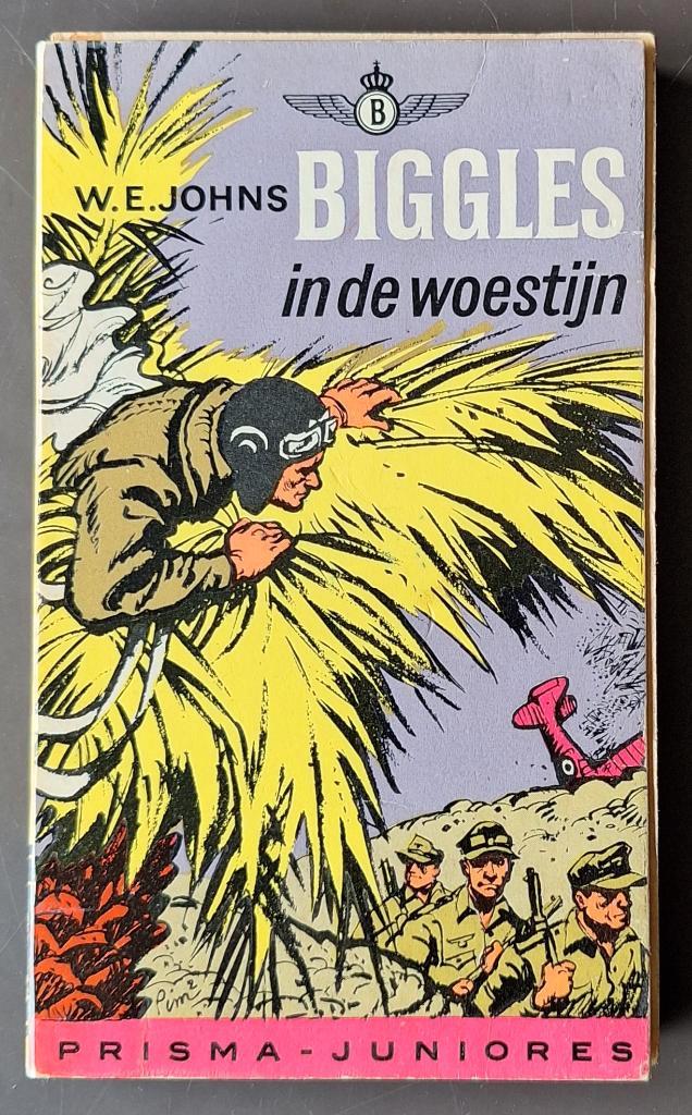 Biggles in de woestijn - J 205, Boeken, Detectives, Gelezen, Ophalen of Verzenden
