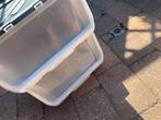 2 stapelbakken te koop izgst, Ophalen, Doos, 60 cm of meer, Minder dan 35 cm