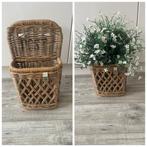 Riviera Maison rattan postmand/ bloemenmand, Huis en Inrichting, Woonaccessoires | Overige, Ophalen of Verzenden, Zo goed als nieuw