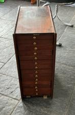Antiek ladekastje. 20Cm breed. 50hoog en 40 diep, Ophalen of Verzenden