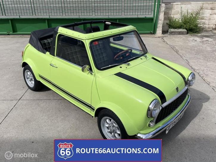 Authi Mini 1000 cabriolet | 1971 | Route 66 Auctions, Auto's, Oldtimers, Bedrijf, Te koop, Overige merken, Benzine, Overige carrosserieën