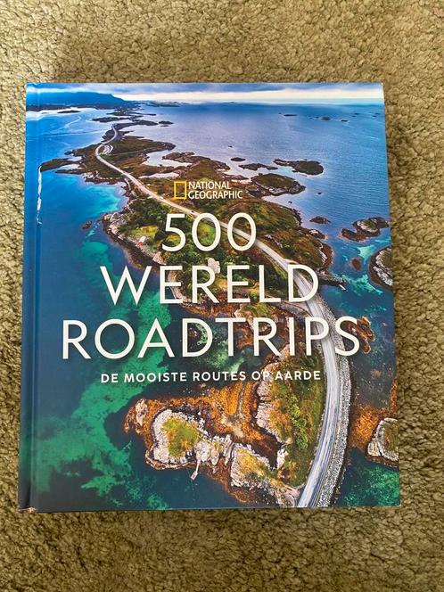 National Geographic Reisgids - 500 Wereldroadtrips, Boeken, Reisgidsen, Nieuw, Overige merken, Ophalen of Verzenden