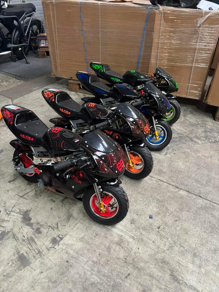 🚀Nieuw🚀Ultra Motocross Mini wegracer Pocketbike 50cc 50kmh, Kinderen en Baby's, Speelgoed | Buiten | Accuvoertuigen, Nieuw, Ophalen of Verzenden