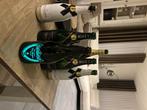 Lege flessen Moët en Dom Perignon met lampjes, Verzamelen, Ophalen, Gebruikt, Frankrijk, Champagne