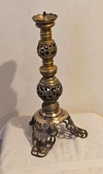 Mooie kerst kandelaar  44  m hoog  de voet 22 x 22 cm, Ophalen of Verzenden, Zo goed als nieuw