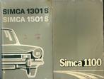 Simca 1301 / 1501 handleiding instructieboekje, Ophalen of Verzenden