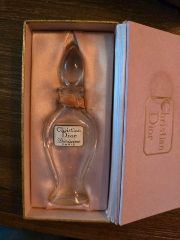 Vintage Christian Dior Diorissimo mini perfume bottle - with beschikbaar voor biedingen