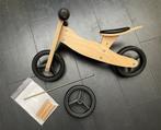 Houten loopfiets; twee- en driewieler, Kinderen en Baby's, Speelgoed | Buiten | Voertuigen en Loopfietsen, Ophalen, Gebruikt, Loopfiets